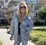 Csilla kabát gyöngyház babakék – Innova Fashion – 4. kép